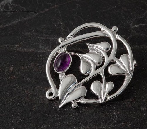 Glasgow girls scottish brooch - girls,