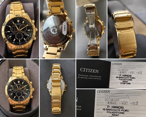 Citizen eco drive chronograph - citizen, eco-drive