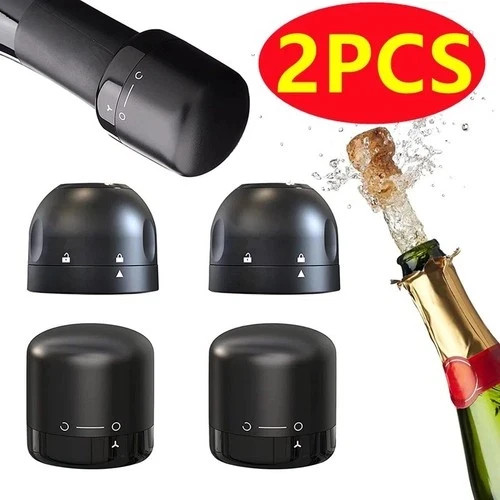 Vacuum red wine bottle cap - wine,