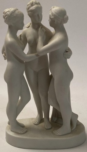 Three graces statue - three, 8”