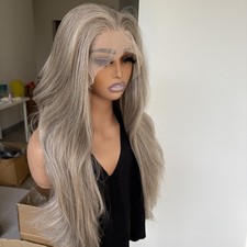 Lace Front Wigs Mixed Brown