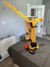 Remote control tower crane