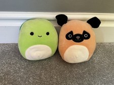 Squishmallows x 2 , Pug and