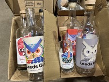 Used Gin Bottles Job Lot Mixed