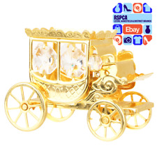 Crystal Temptations Swarovski Australian Crystals 24k Gold Plated Carriage