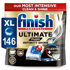 Finish Ultimate Plus Infinity Shine Dishwasher Tablets | Regular | 146 Tabs