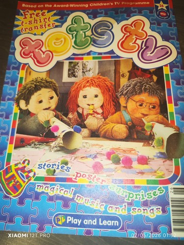 Vintage rare tots magazine - vintage,