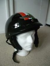 Vintage Retro Style Pudding Basin Helmet Chopper Size XL (62cm) - LOOK!