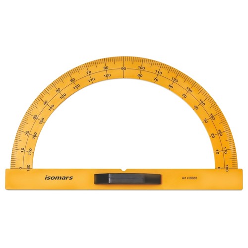 Large blackboard protractor - large,