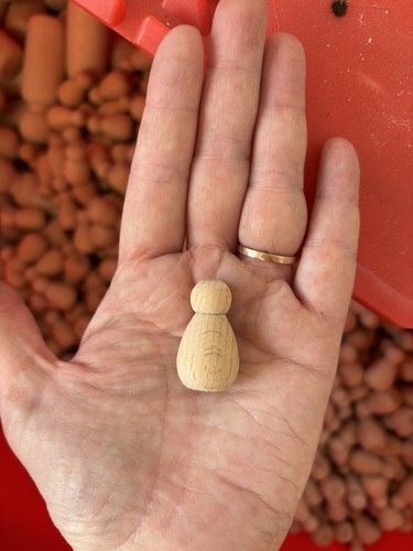 3cm wooden peg - 3cm,