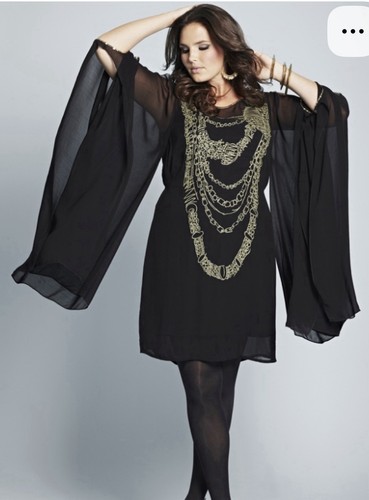 Zandra rhodes kimono sleeve - zandra,