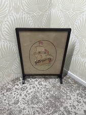 Antique Fire Screen Oak