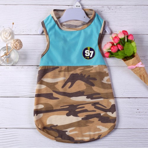 Camouflage pink dog vest - camouflage,