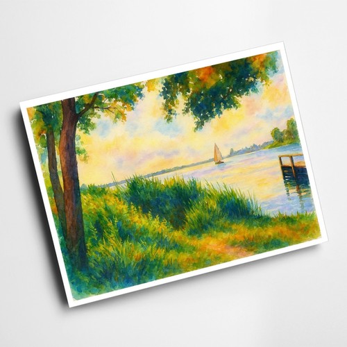 Print oulton broad - -,