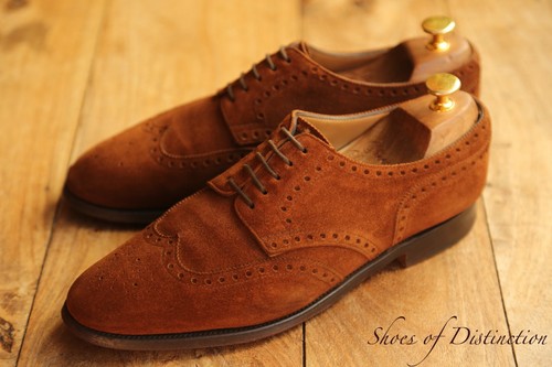 John lobb hayle brown - lobb, suede