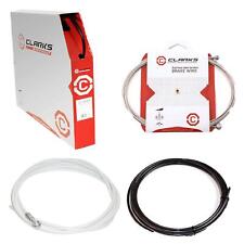 Clarks Stainless Steel  MTB Bicycle Cable Inner Wire Cable Outer Casing Black 