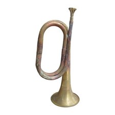 Solid Copper and Brass Bugle