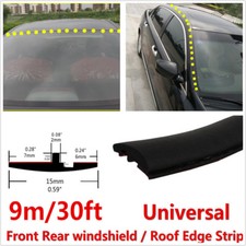 9M T-Type Car Front Rear Windshield Sunroof Sealing Seals Edge Strip Trim Rubber