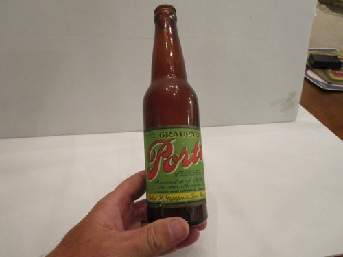 Vintage graupners porter beer - graupners,