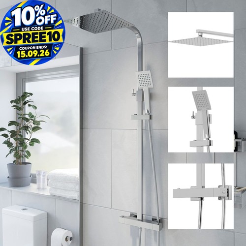 Thermostatic shower mixer - thermostatic,