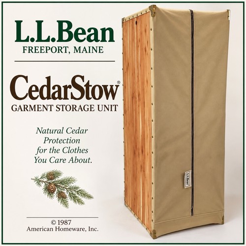 Large vtg bean cedar - vtg, l.l.