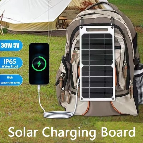 30w portable solar panel usb - panel,