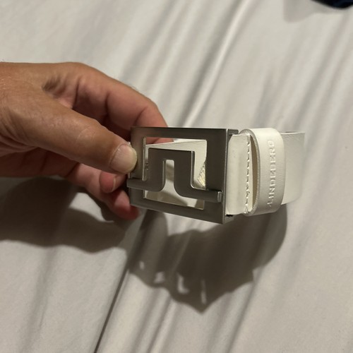 Lindeberg white golf - lindeberg, leather