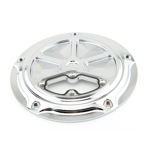 Chrome motorcycle derby cover - chrome,