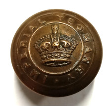 2nd Boer War Imperial Yeomanry Volunteer Mounted Force 19.2mm Button