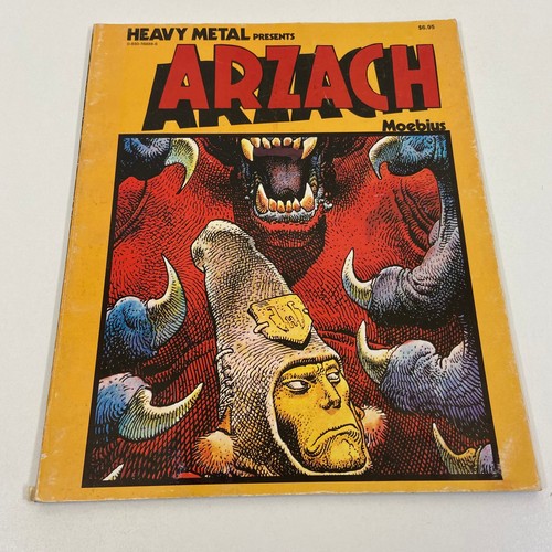 Arzach moebius heavy metal - moebius,