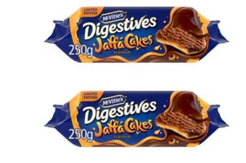 Digestives jaffa cakes flavour - jaffa,
