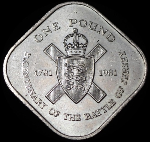 Jersey one pound 1981 - jersey,