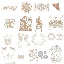 Decor Rattan Crown Girl Face