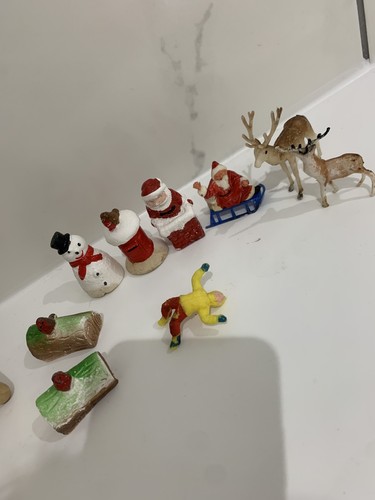 Vintage christmas cake - vintage,