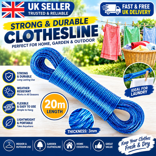 Washing line rope - rope, duty