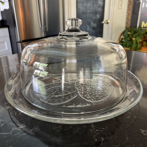 Large clear glass - glass, 13”