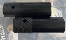 BMX FREESTYLER BIKE STUNT FOOT GRINDING PEGS TRICK NUTS 3/8" THREADED 10mm AXLE 