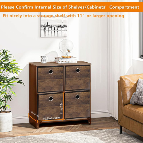 Pack durable storage cube - 4,