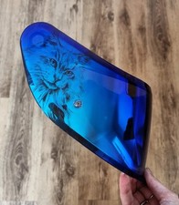 ENGRAVED AGV Motorcycle Helmet Visor for K1 k3SV K5 Model Face Shield mirrored