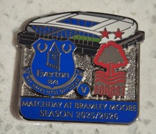 Everton V Forest Matchday Pin