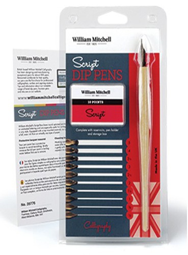 William mitchell dip pen - william,