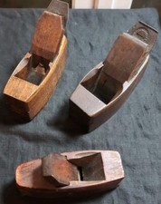 Antique Coffin Style Wood