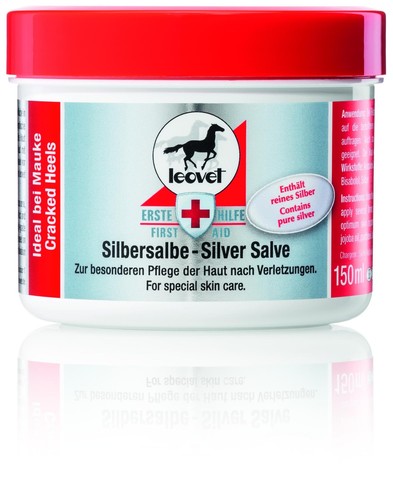 Leovet silver salve horses - silver, &