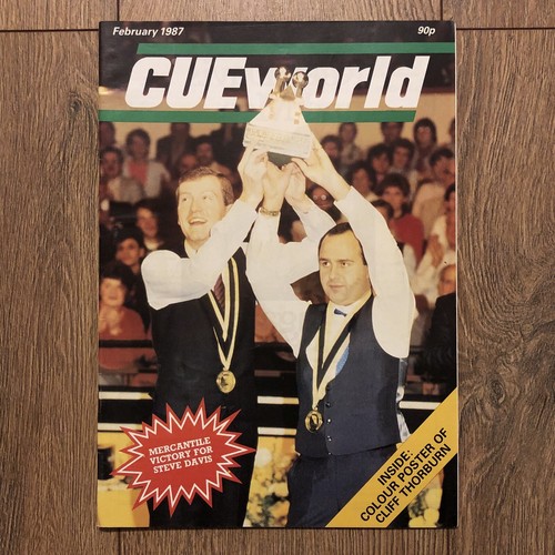 Cue world snooker magazine - cue,