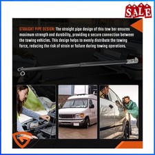 Towing Bar 3.5Ton SMC 1.8 Metre Heavy Duty Car Van