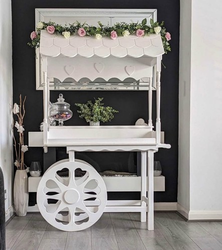 Candy cart hire only - -,