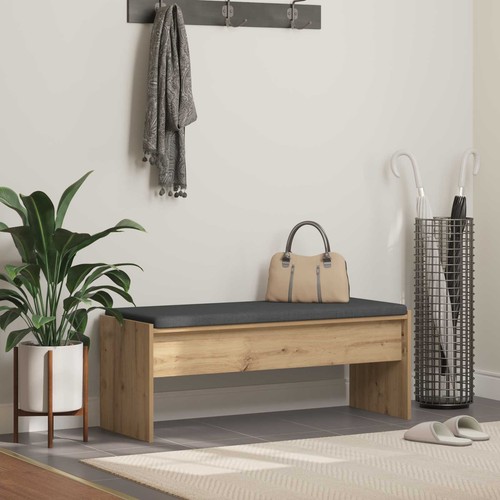 Vidaxl hall bench artisan - hall, oak