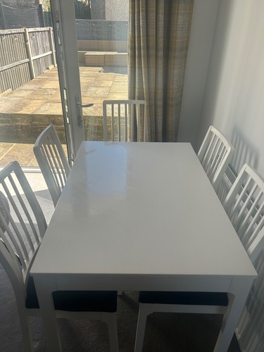 White ikea extendable - white,