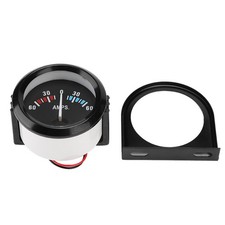 2 Inch 52mm Car Ammeter Voltmeter 60-0-60A AMP Gauge Volt Meter For Modificaton