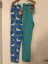 2x Pairs Of Frugi Leggings 8-9 Years Brand New With Tags